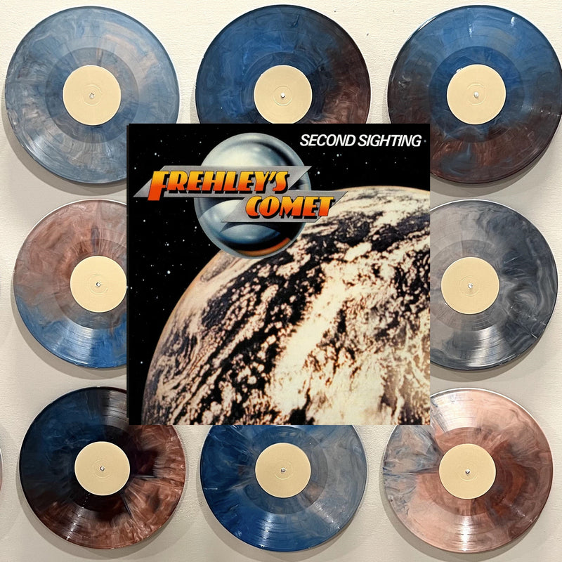 Frehley's Comet - Second Sighting (Silver Blue & Tan Hand Poured Effect Vinyl/Bonus Track/Gatefold Cover)
