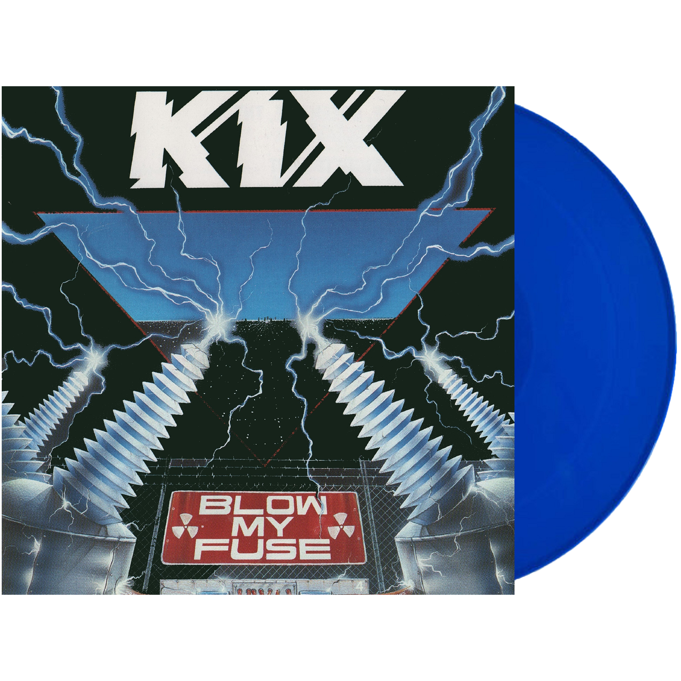 KIX - Blow My Fuse (BLUE Lite TNT Vinyl/35th Anniversary Limited Edition)