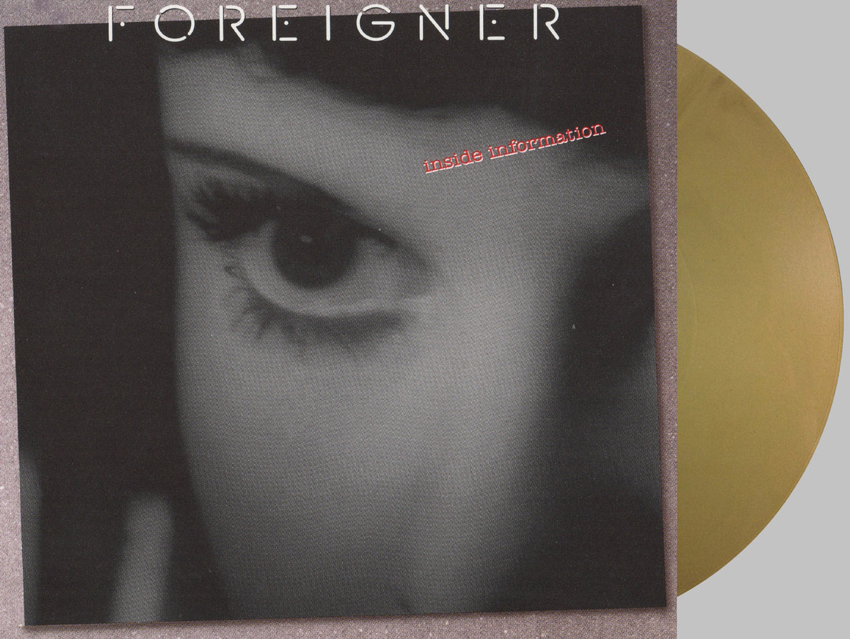 Foreigner Inside Information (Metallic Gold Vinyl/Gatefold Cover/Limited Edition)