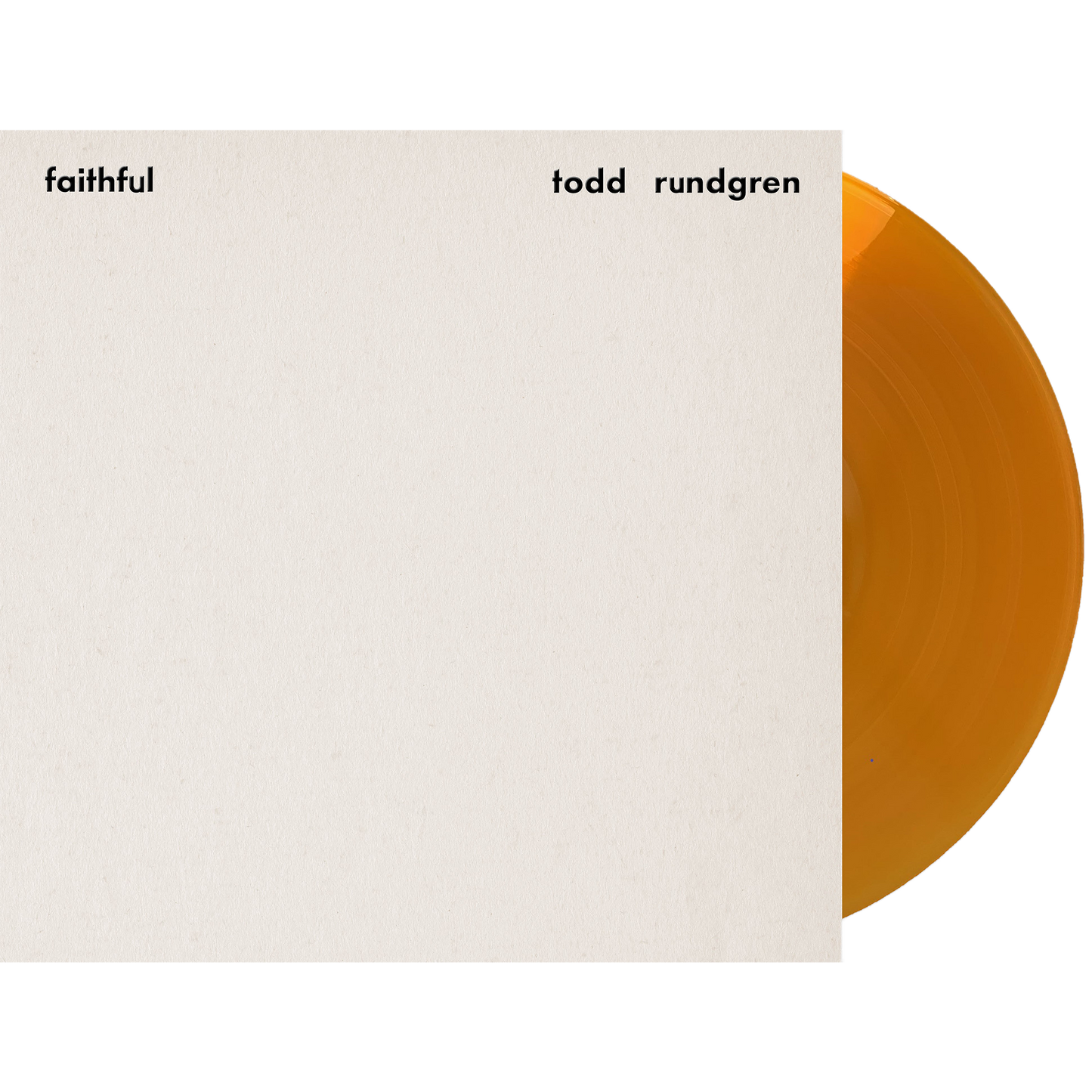 Todd Rundgren Faithful (2 LP Premium Sound/Gold Vinyl/Gatefold Cover)