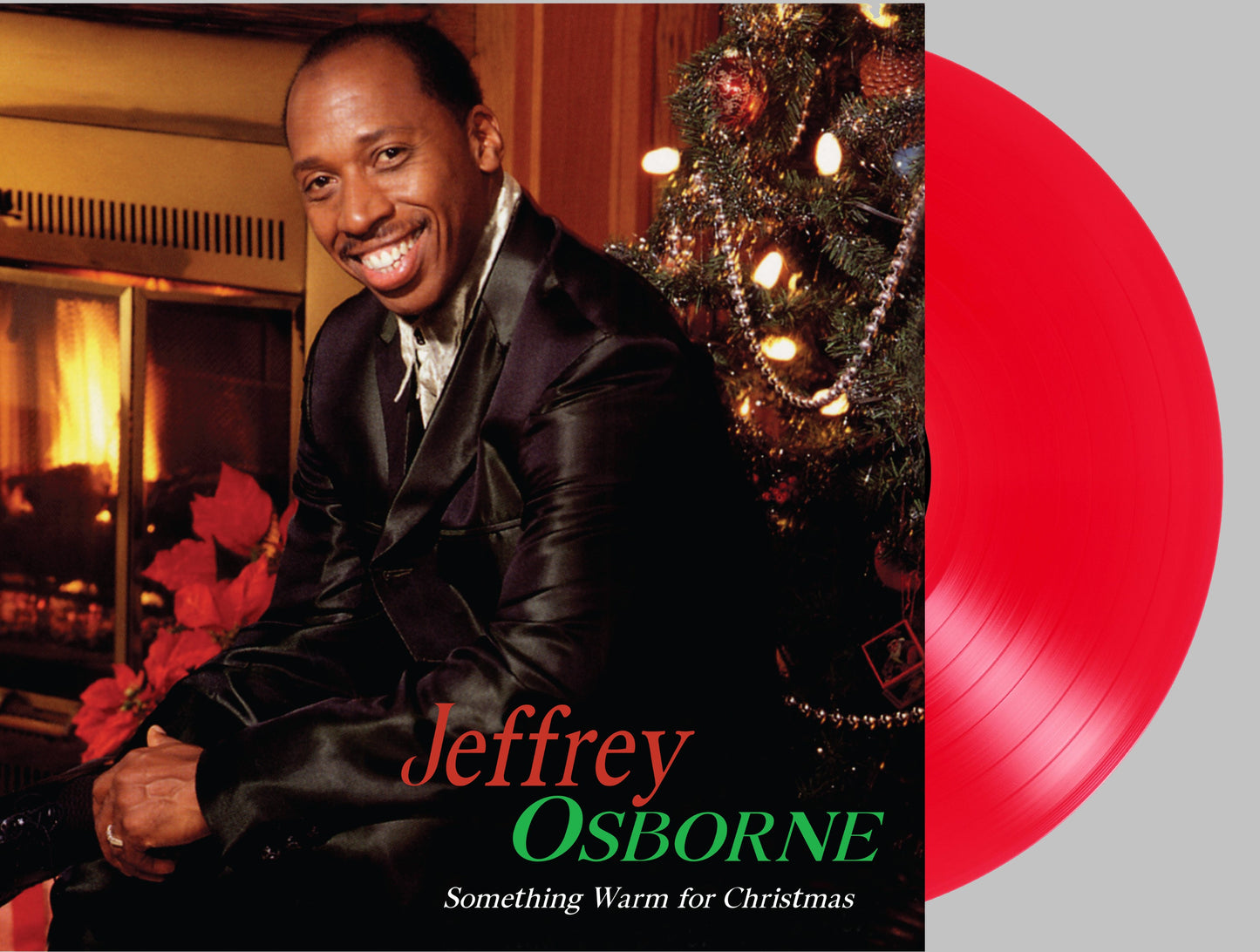 Jeffrey Osborne Something Warm For Christmas (Red Holiday Vinyl/Limited Edition)