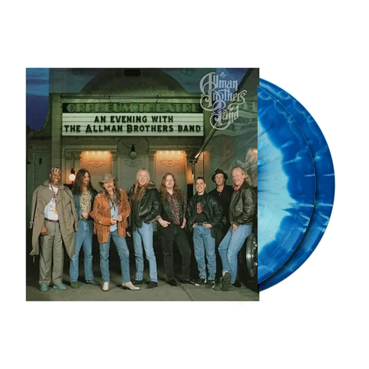 The Allman Brothers Band An Evening With The Allman Brothers Band First Set (180 Gram Black & Blue Swirl/Limited Edition/Tri-fold Cover & Poster)