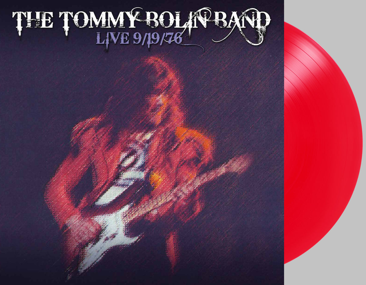 Tommy Bolin Live 9-19-76 (Translucent Red Vinyl/Limited Edition)