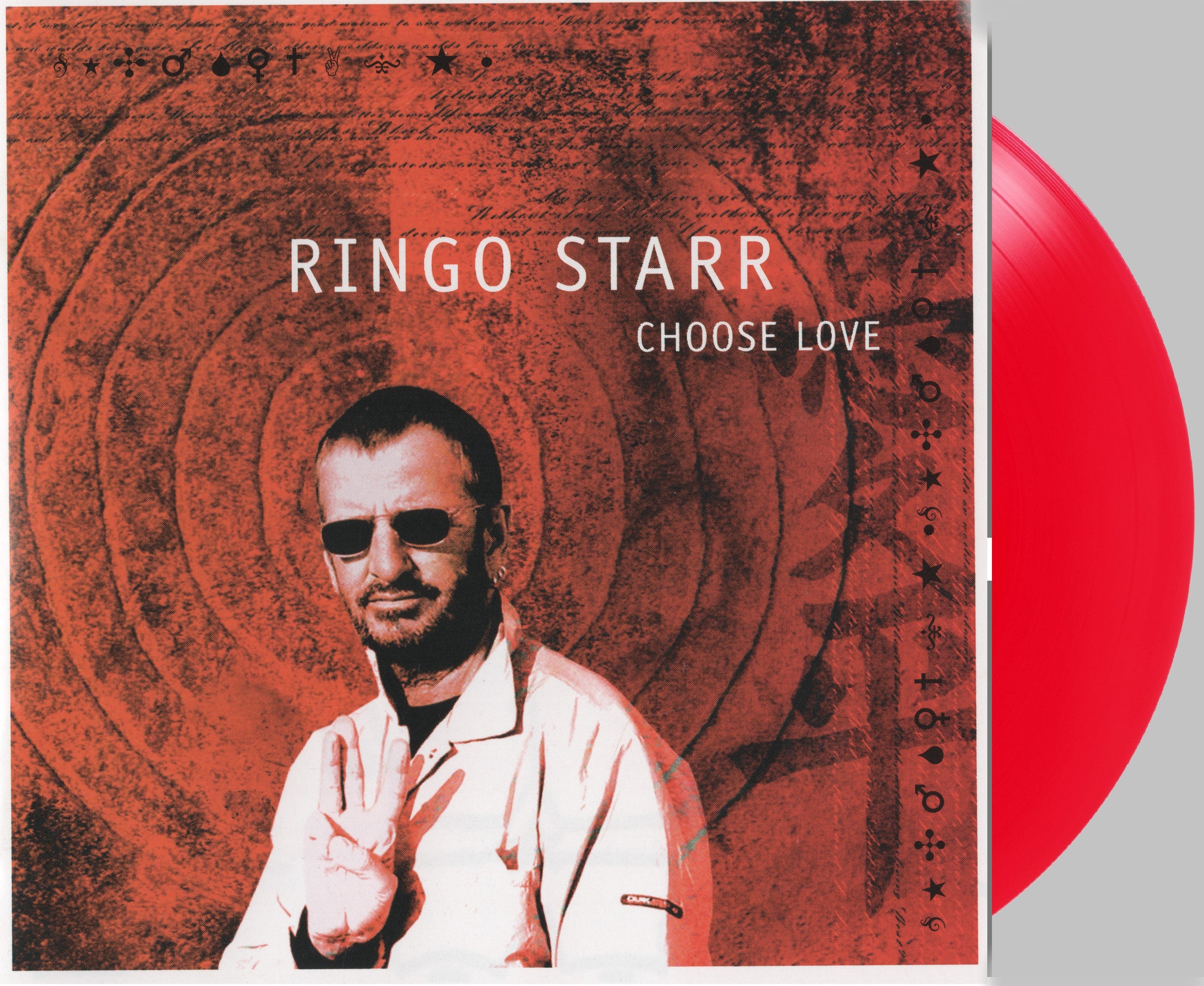 Ringo★ Ringo Starr Choose Love Ruby Red Vinyl LP – Friday Music