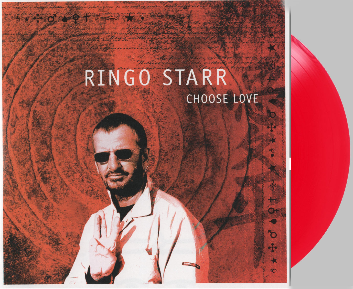 Ringo Starr Choose Love Ruby Red Vinyl LP