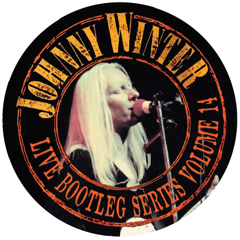Johnny Winter - Live Bootleg Series Volume 14 (Metallic Gold Vinyl/Die-Cut Circular Cover/Limited Edition)