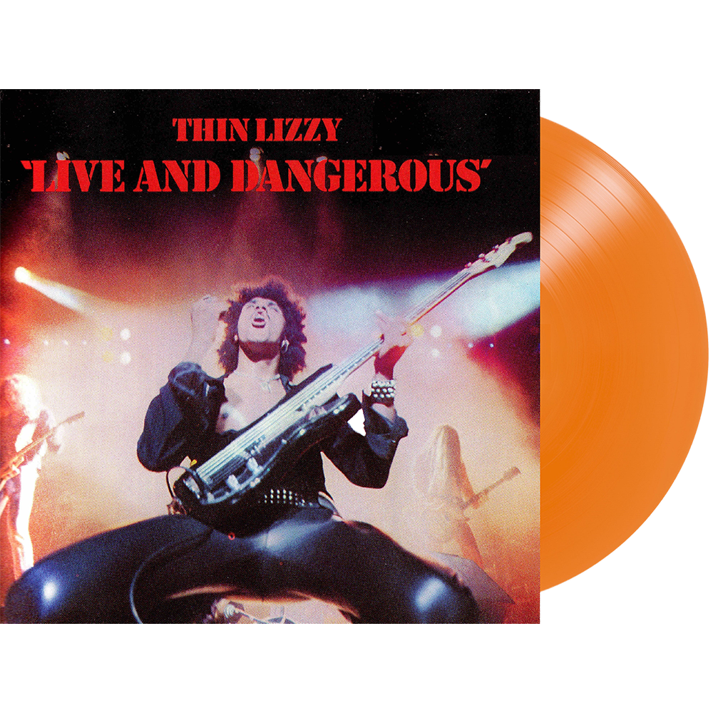 Thin Lizzy - Live And Dangerous (180 Gram Translucent Orange Audiophil Thin Lizzy - Live And Dangerous (180 Gram Translucent Orange Audiophil