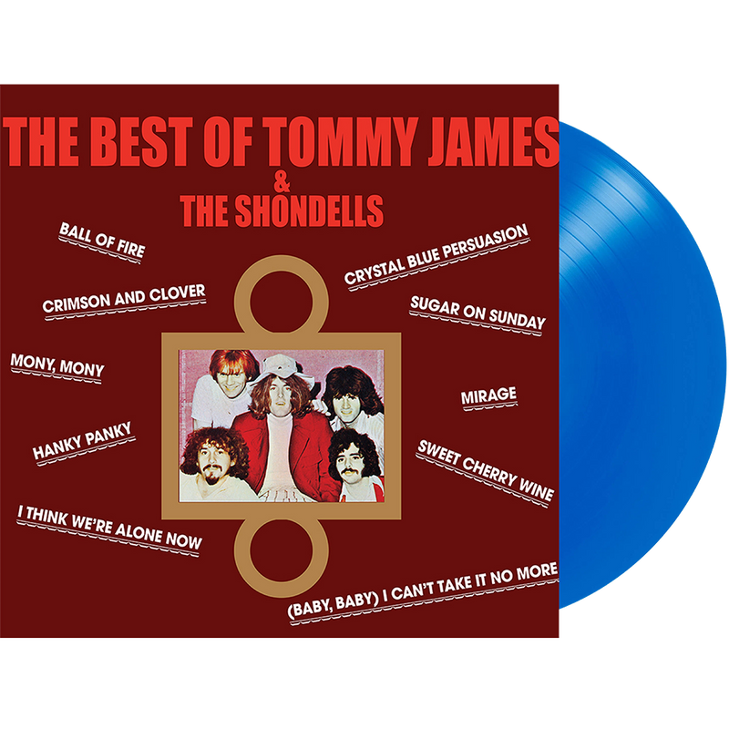 The Best Of Tommy James & The Shondells (Crystal Blue Persuasion Vinyl/55th Anniversary Edition)[PRE-ORDER]