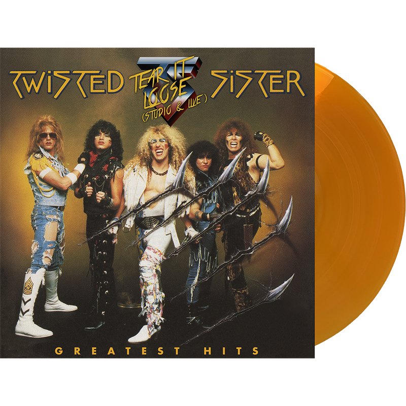Twisted Sister - Greatest Hits - Tear It Loose (Translucent Gold Vinyl/Limited Edition/Atlantic Years - Studio & Live)