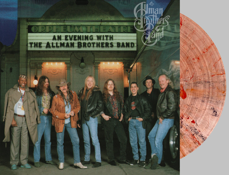 The Allman Brothers Band - An Evening With The Allman Brothers Band - First Set (Red & Orange Swirl Vinyl/Tri-fold Cover/Poster) [PRE-ORDER 11/8]