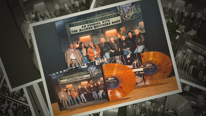 The Allman Brothers Band - An Evening With The Allman Brothers Band -First Set (180 Gram Red & Orange Swirl/Limited Edition/Tri-fold Cover & Poster)