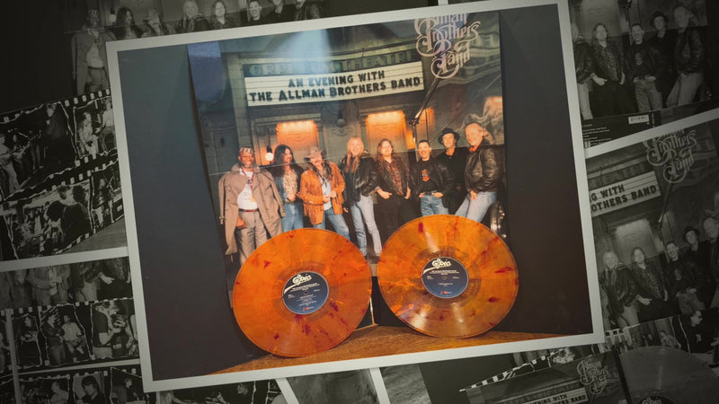 The Allman Brothers Band - An Evening With The Allman Brothers Band -First Set (180 Gram Red & Orange Swirl/Limited Edition/Tri-fold Cover & Poster)