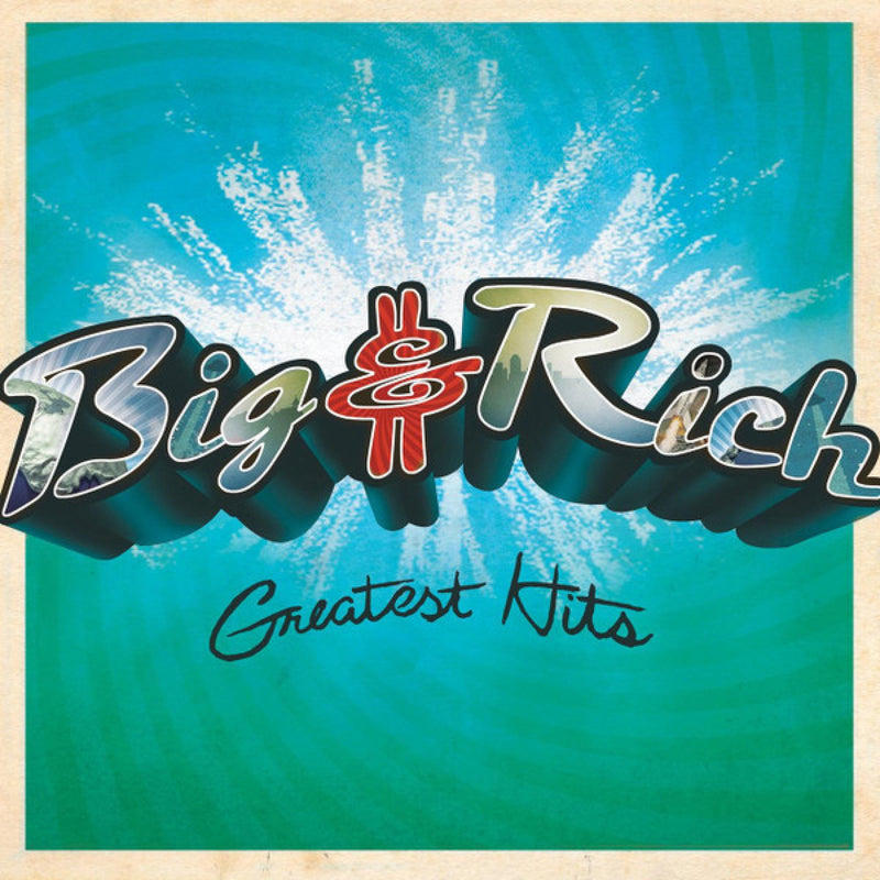 Big & Rich Greatest Hits - Aqua Blue - (Preorder 08/15/25) - Vinyl LP