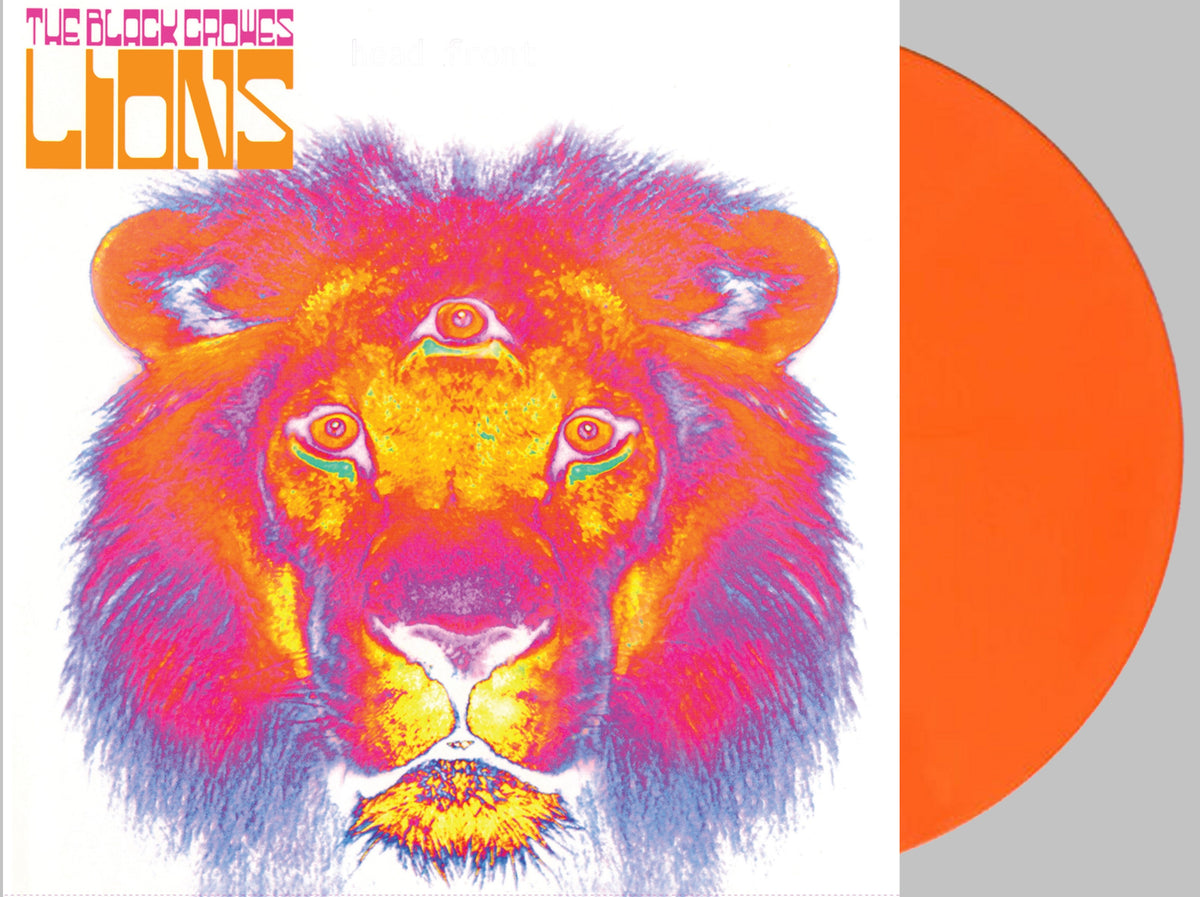 The Black Crowes - Lions Clear Orange Crush Vinyl/25th Anniversary Lim