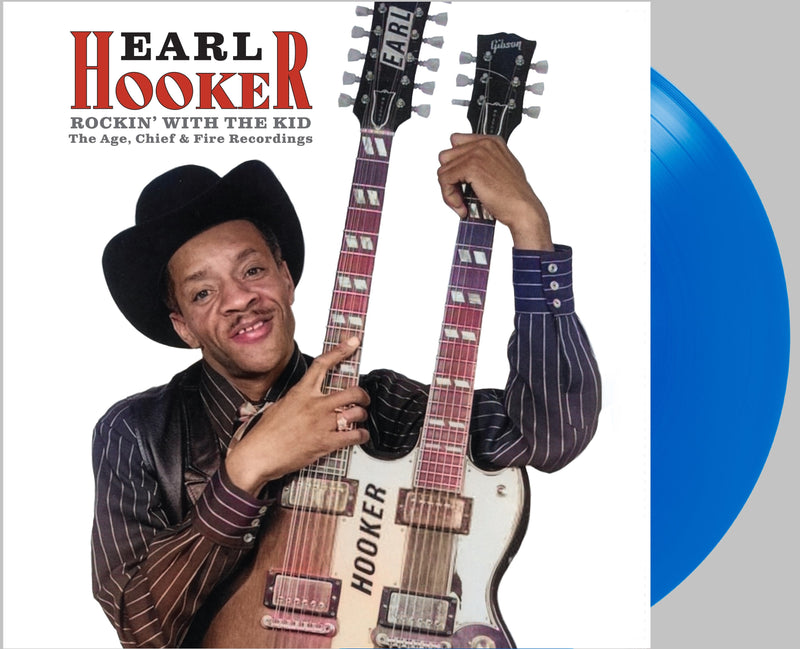 Earl Hooker Rockin' With The Kid - The Age, Chief & Fire Recordings - Deep Blue/Limited Edition (Preorder 11/07/25) - Vinyl LP