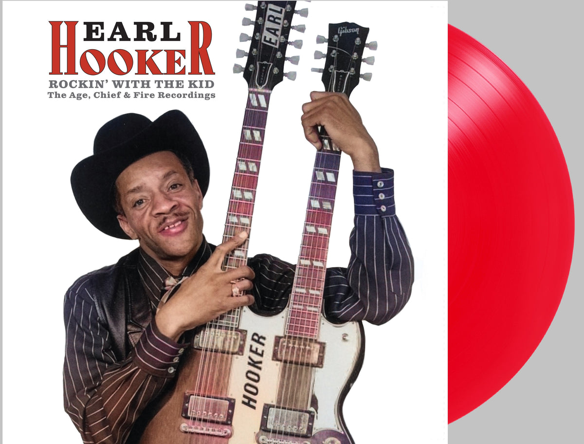 Earl Hooker Rockin' With The Kid - The Age, Chief & Fire Years (Clear Red Vinyl)