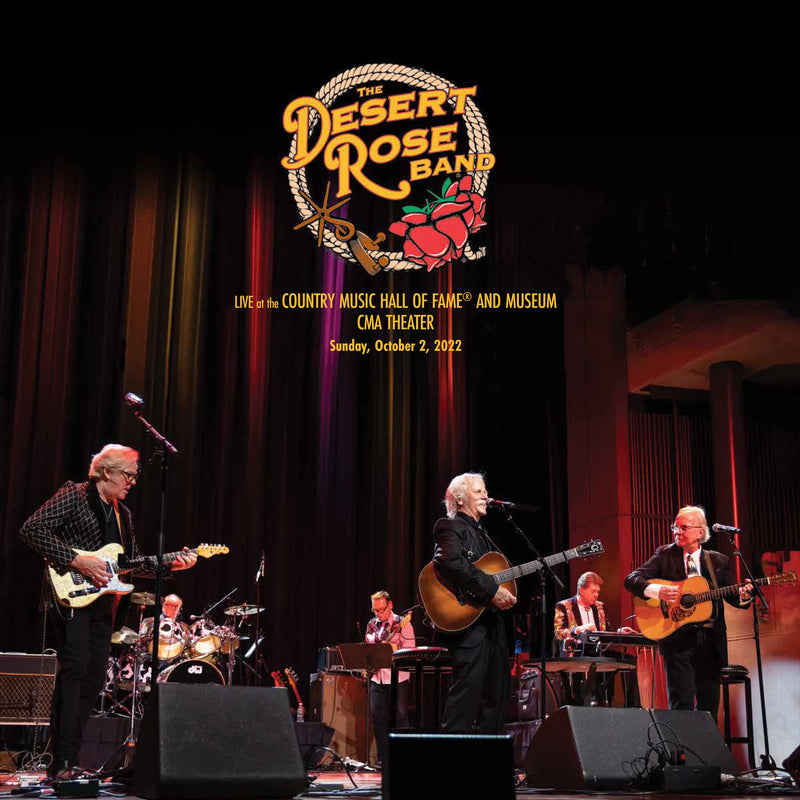 Desert Rose Band - Live At The Country Music Hall Of Fame 10-2-22 (Ruby Red Vinyl/Limited Edition) (Pre-Order 9/5/25)