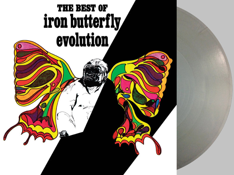 Iron Butterfly - The Best Of Iron Butterfly - Evolution (180 Gram Metallic Silver Audiophile Vinyl/Limited Edition) [PRE-ORDER 2025]