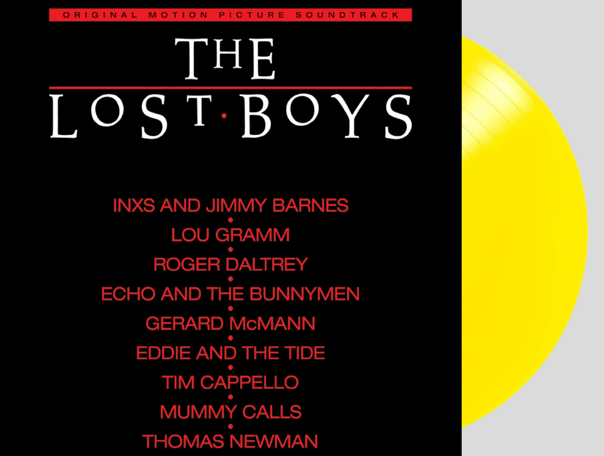 The Lost Boys Original Motion Picture Soundtrack (Clear Yellow Gold Vinyl/40 th Anniversary Edition)