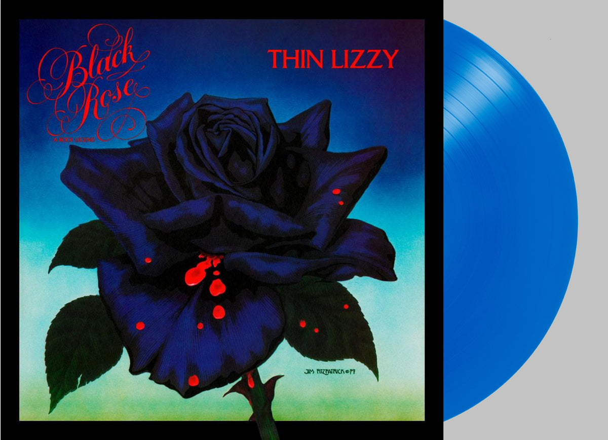 THIN LIZZY 　A ROCK LEGEND THINLIZZYBlackRosebluevinyl_12
