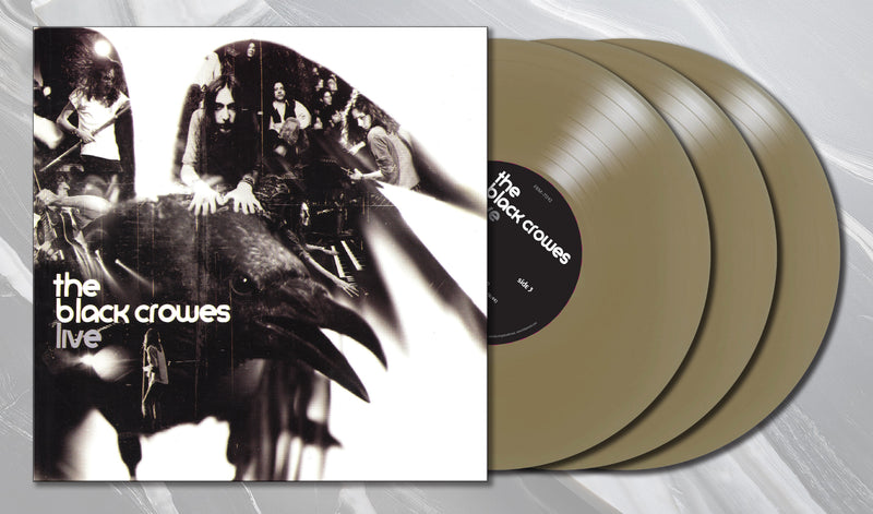 The Black Crowes - Live (Gold Metallic Vinyl/Limited Edition) [PRE-ORDER Spring 2025]