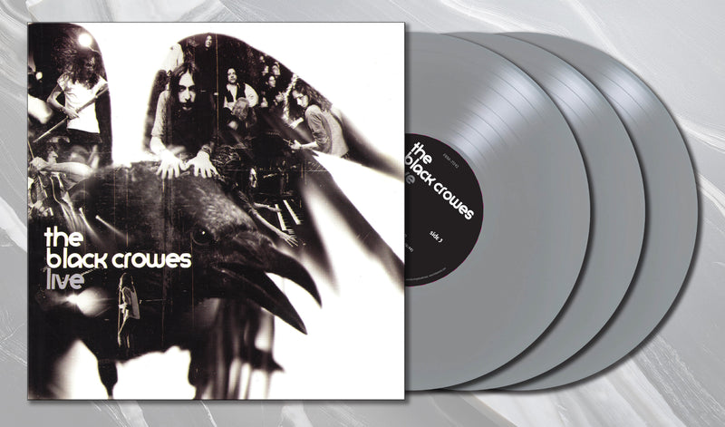 The Black Crowes - Live (Silver Metallic Vinyl/Limited Edition) [PRE-ORDER Spring 2025]