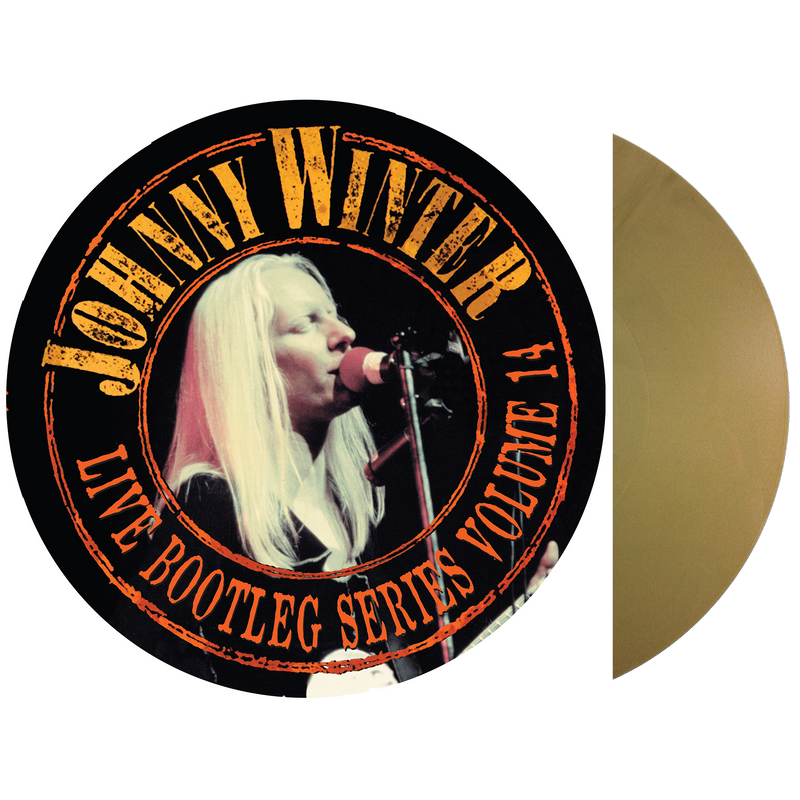 Johnny Winter - Live Bootleg Series Volume 14 (Metallic Gold Vinyl/Die-Cut Circular Cover/Limited Edition) [PRE-ORDER]