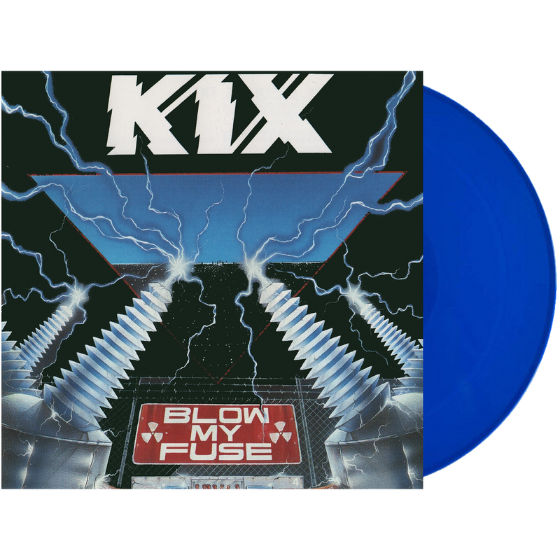 KIX - Blow My Fuse (HOT BLUE TNT Vinyl/35th Anniversary Limited Edition)