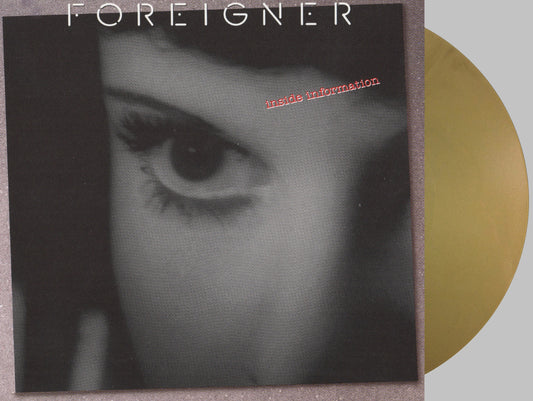 Foreigner Inside Information (Metallic Gold Vinyl/Gatefold Cover/Limited Edition)