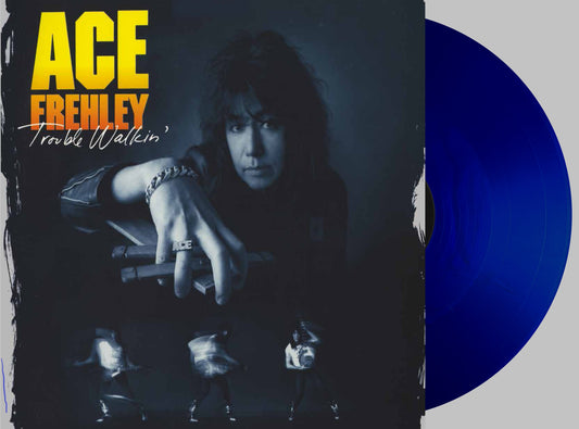Ace Frehley Trouble Walkin' (Metallic Blue Vinyl/Limited Edition/Gatefold Cover)