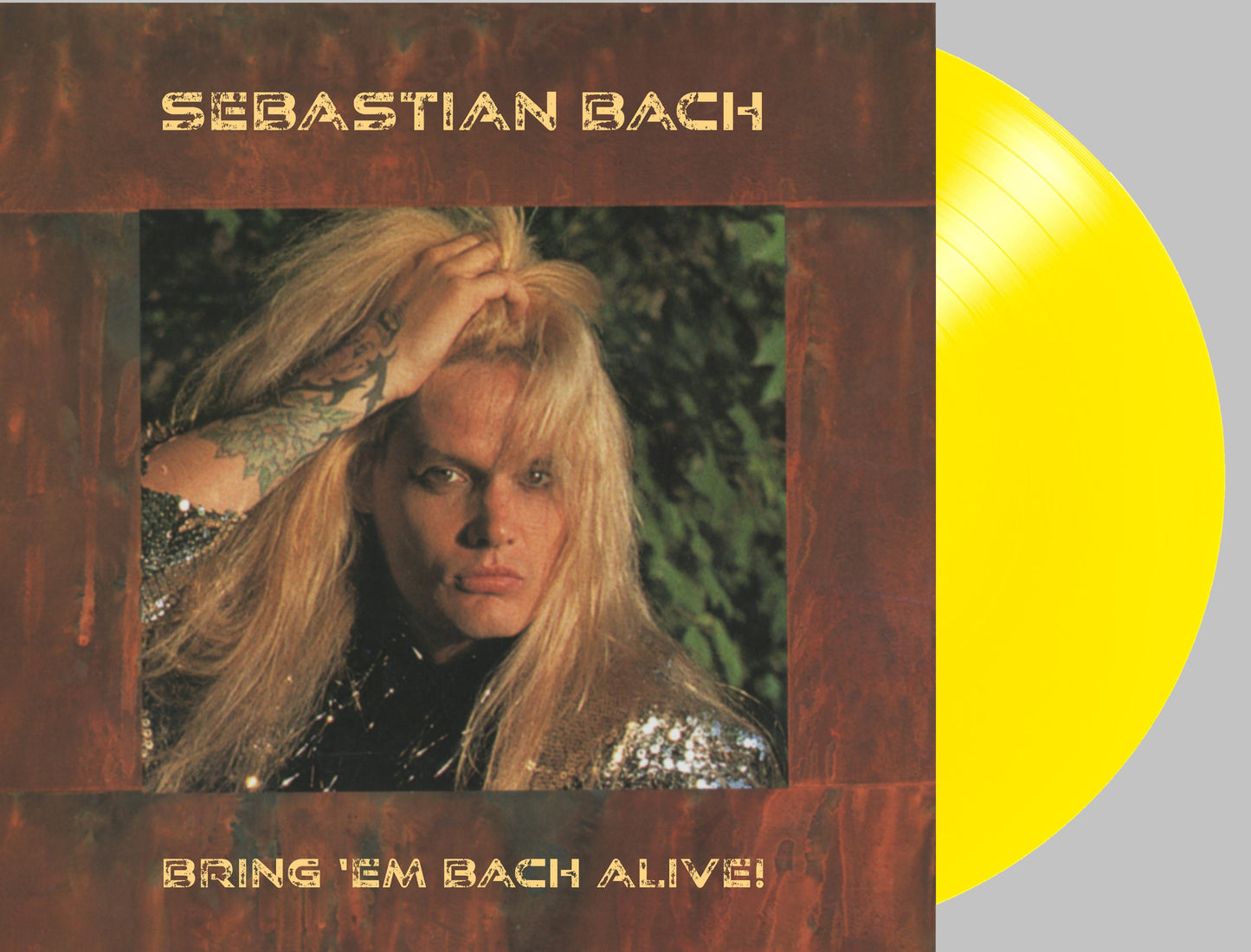 Sebastian Bach Bring 'Em Bach Alive (Translucent Blonde Yellow Vinyl/Limited Edition)