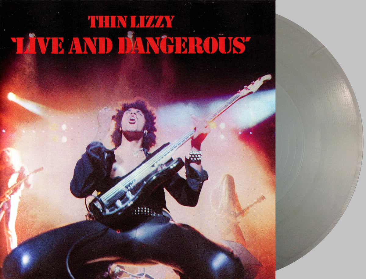 Thin Lizzy Live And Dangerous Silver Vinyl Anniversary Limited Edition Vinyl LP (Spring 2025)