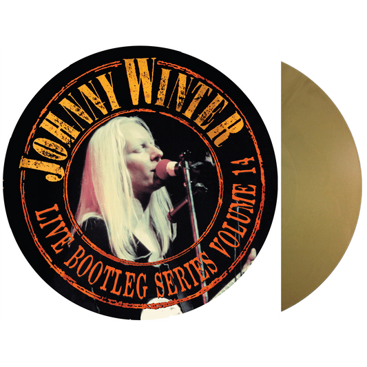 Johnny Winter Live Bootleg Series 14 (Gold Vinyl/Die-Cut Circle Cover)
