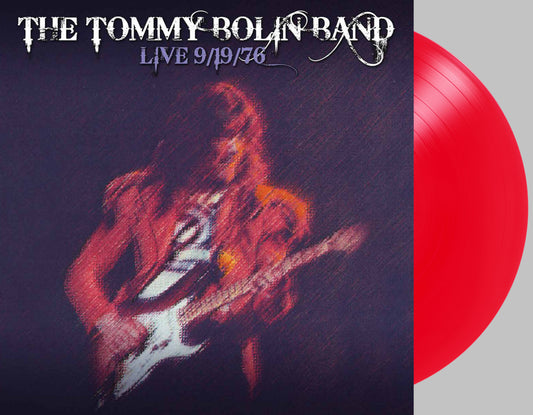 Tommy Bolin Live 9-19-76 (Translucent Red Vinyl/Limited Edition)
