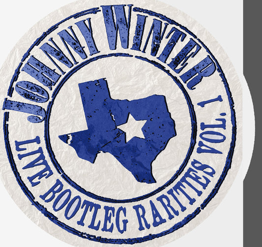 Johnny Winter Live Bootleg Rarities Volume One (White Vinyl/Circular Cover)