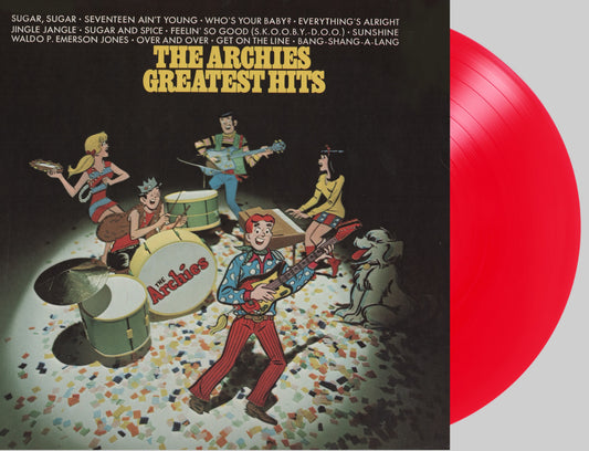 The Archies Greatest Hits 55th Anniversary Translucent Red Vinyl LP
