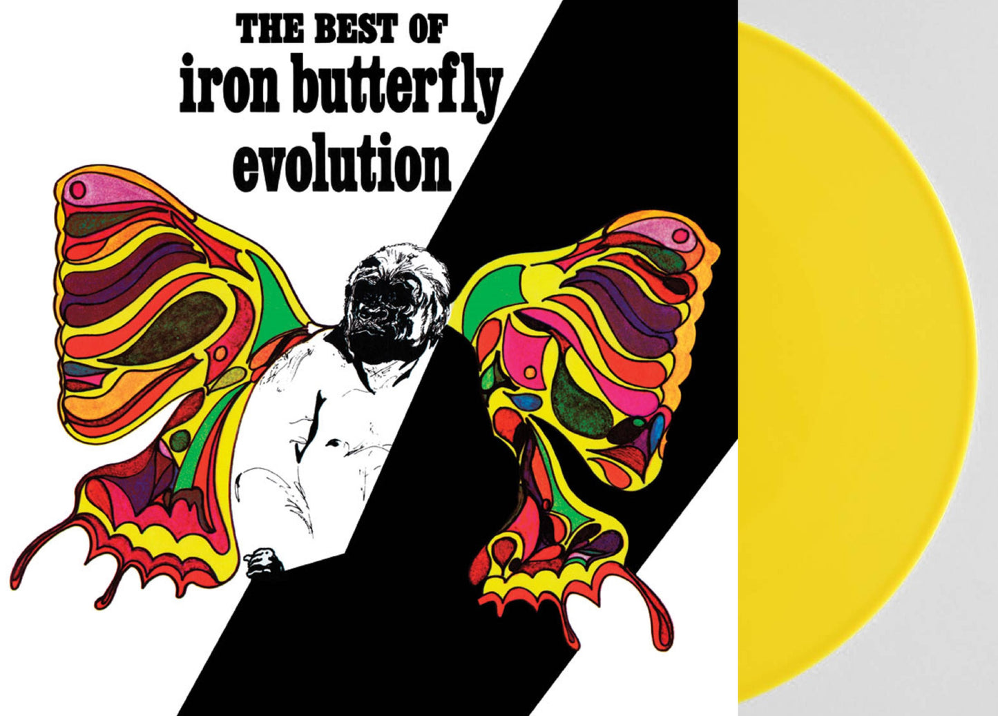 Iron Butterfly Evolution The Best Of Iron Butterfly (180 Gram Psychedelic Yellow Vinyl/Limited Edition)