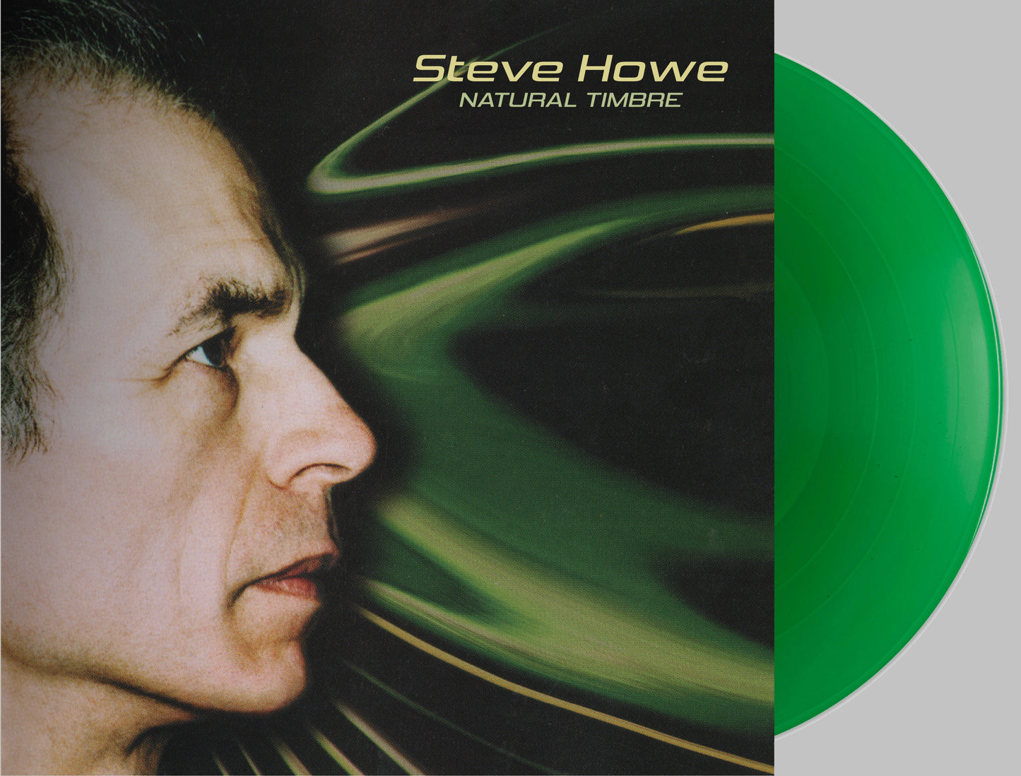 Steve Howe Natural Timbre Forest Green Clear Vinyl LP