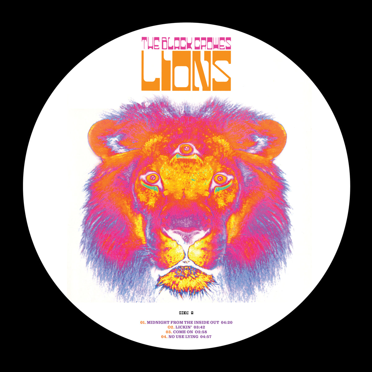 The Black Crowes Lions 2 LP Picture Disc/25th Anniversary Limited Edition Vinyl LP