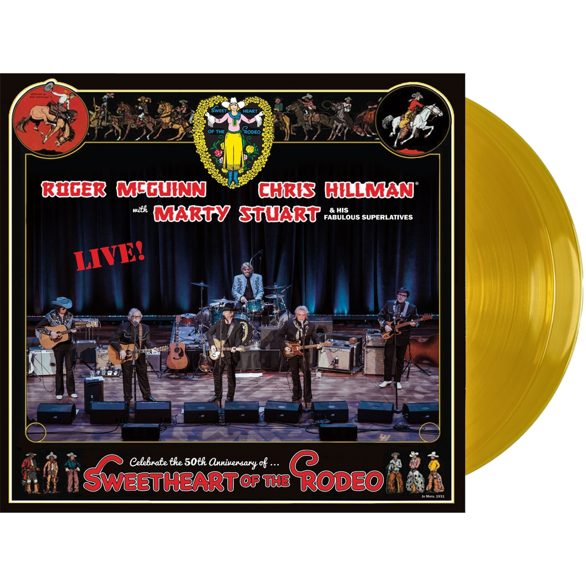 【新品LP】 『SONGS 50th Anniversary Edition』 Roger McGuinn, Chris Hillman & Marty Stuart - Sweetheart Of