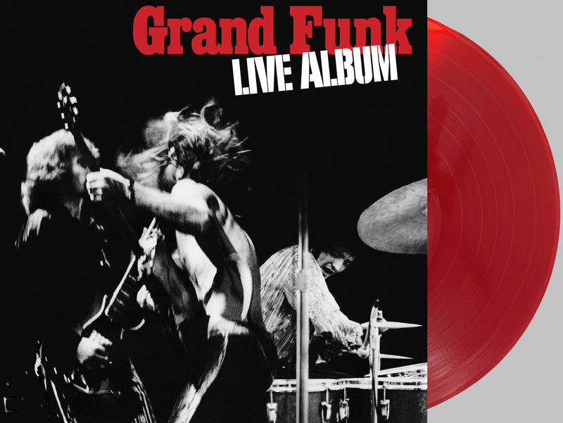 Grand Funk Railroad - Live Album (180 Gram Translucent Red Audiophile Vinyl/50th Anniversary Edition/Gatefold Cover)