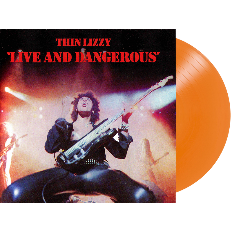 Thin Lizzy - Live And Dangerous (180 Gram Translucent Orange Audiophil Thin Lizzy - Live And Dangerous (180 Gram Translucent Orange Audiophil