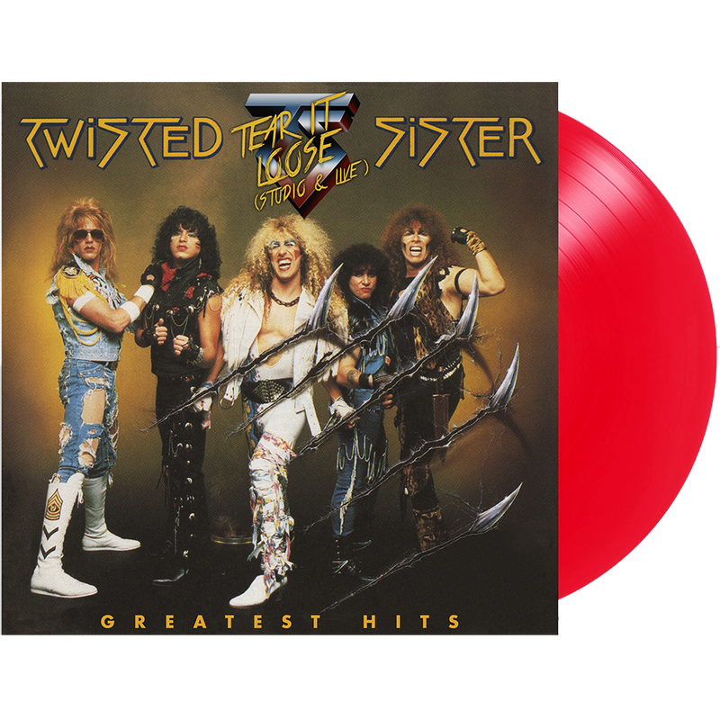 Twisted Sister - Greatest Hits - Tear It Loose (Translucent Red Vinyl/Limited Edition/Atlantic Years - Studio & Live)