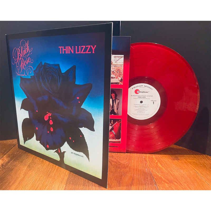 Thin Lizzy - Black Rose - A Rock Legend (180 Gram Translucent Red Audiophile Vinyl/Limited Edition/Gatefold Cover)